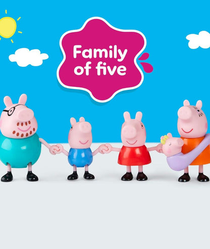 PEPPA PIG Peppa's Family of Five with Baby Evie – Image 3