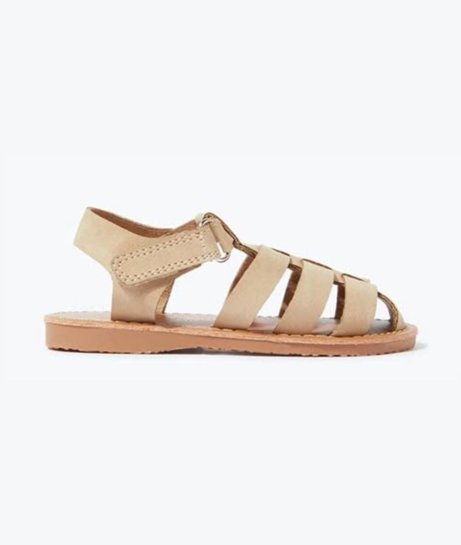 Unisex Tan Footbed Sandals UK 5