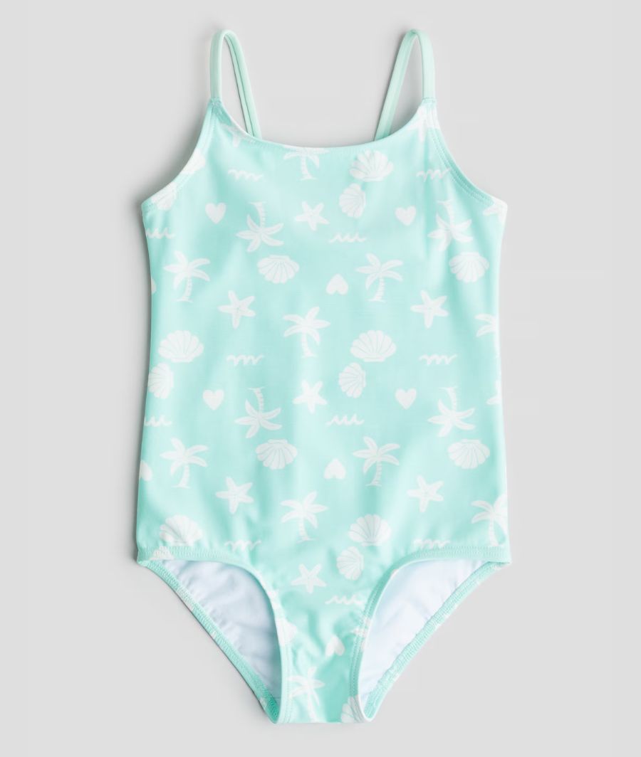 Patterned Swimsuit (2-4 Years)