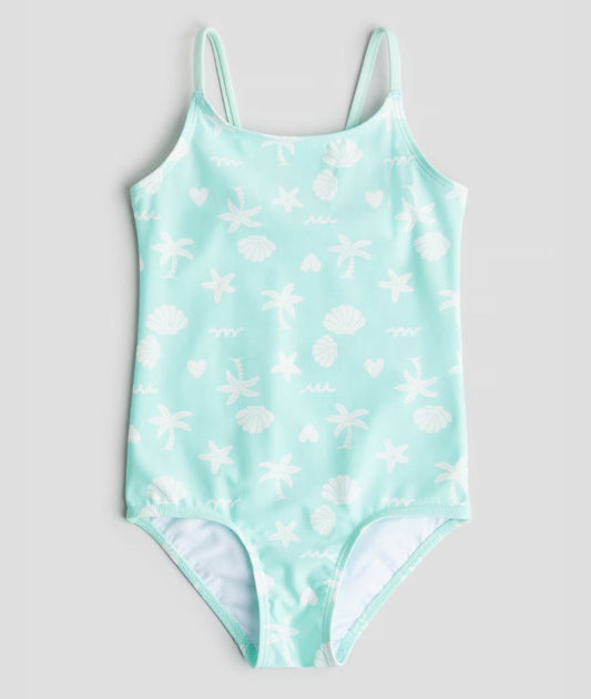 Patterned Swimsuit (2-4 Years)