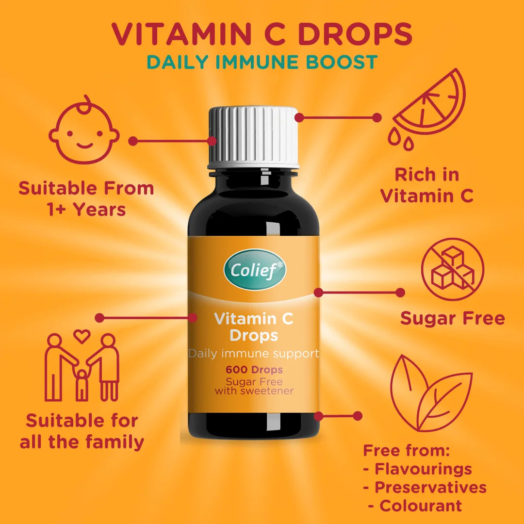 Colief Vitamin C Drops 30ml – Image 2