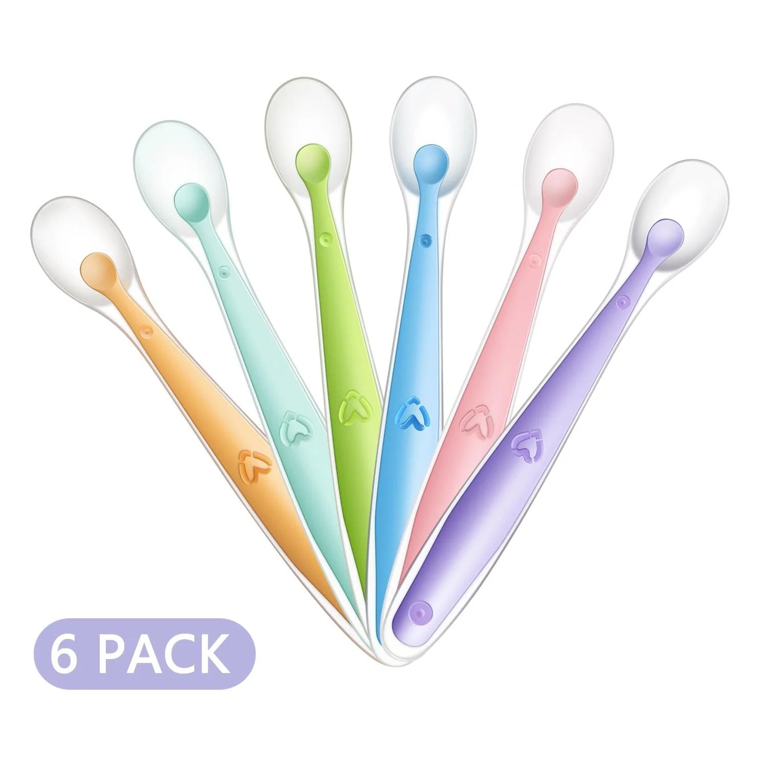 Soft silocone Spoons (6 pack) – Image 3