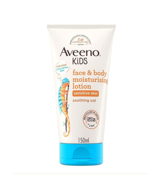 AVEENO Kids Face &amp;  Body  Moisturizing Lotion, 150ML