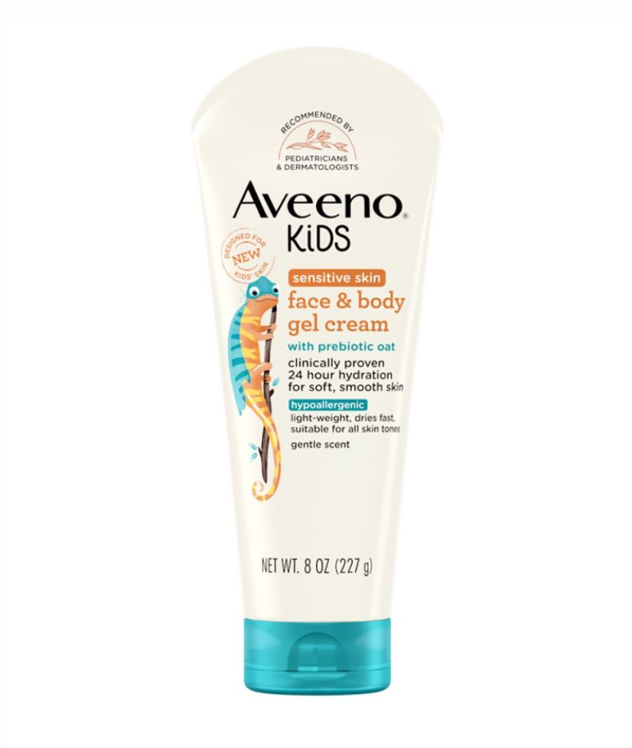 Aveeno Kids Sensitive Skin Face &amp; Body Gel Cream 277 g