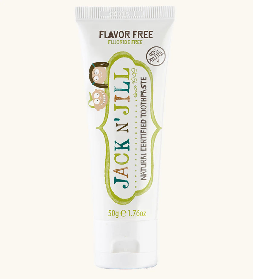 Jack N' Jill Flavour & Fluoride-Free Toothpaste 50g
