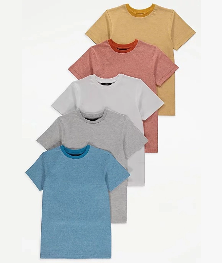Marl T-Shirts 5 Pack