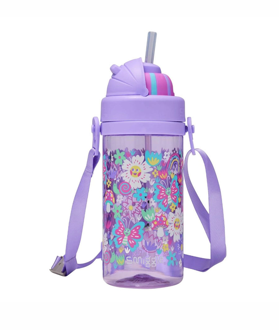Smiggle Drink Bottle With Strap 400Ml