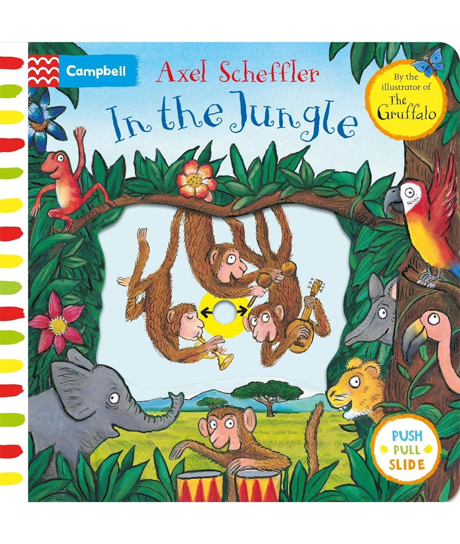 In the Jungle: A Push, Pull, Slide Book