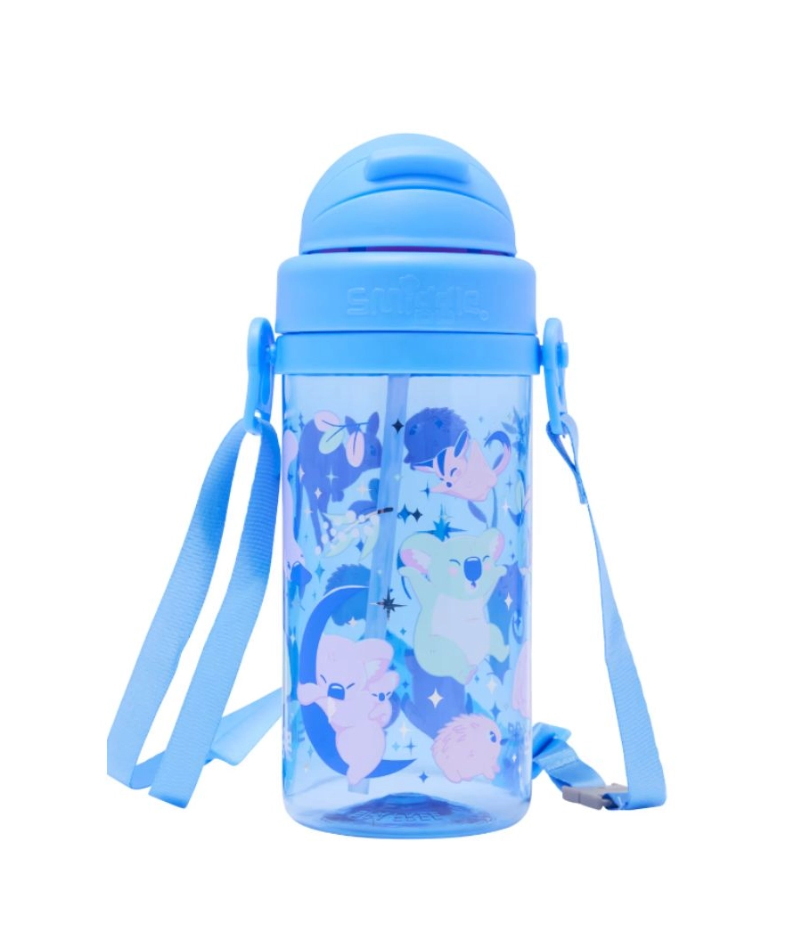 Big Dreams Teeny Tiny Plastic Drink Bottle With Strap 400Ml
