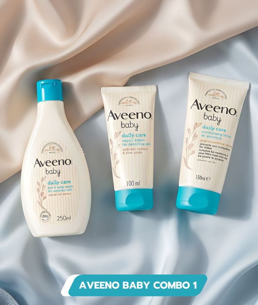 Aveeno Baby Daily Care Combo 1 (3pcs)